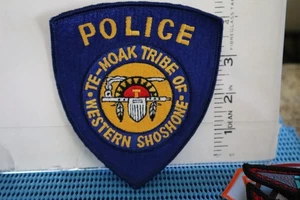 tribal indian police patch MOAK TRIBE OF WESTERN SHOSONE POLICE MONTANA - Picture 1 of 1