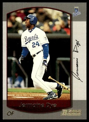 2000 Bowman Jermaine Dye Kansas City Royals #7 - Image 1 of 2
