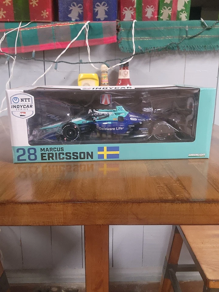 Marcus Ericsson 2024 Indycar 1:18 Greenlight Diecast Foto 1 de 1