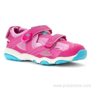 Stride Rite Girls M2P Sandy Pink Shoes 2W EU 33.5W YG53110 FAST SHIP! D9 - Picture 1 of 1