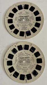 Vintage View-Master, 1958 frühe Rollen B-6151, 6152 seltsame Tiere - Bild 1 von 4