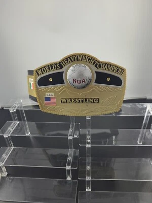 TNA Wrestling Impact Playset World Championship Belt Nwa Wrestling Ring Marvel - Image 1 of 4