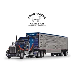 DCP 1/64 KENWORTH W900 SLEEPER WITH WILSON SILVERSTAR LIVESTOCK TRAILER,... - Picture 1 of 9