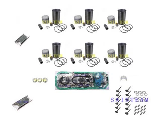 ISUZU 6BG1 Non-Turbo Engine Rebuild KIt for Forklift Truck Excavator Generator - Picture 1 of 2