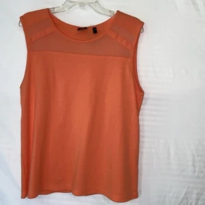 $43.00 NWT Rafaella Orange Woman’s Sleeveless Top Size XLP - Picture 1 of 10