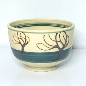 Erling & Karin Heerwagen Denmark Danish Pottery Stoneware Bowl Trees 1982 VTG - Picture 1 of 8