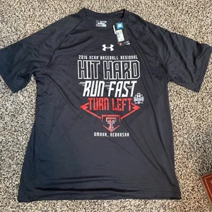 2016 NCAA Under Armour Omaha Nebraska Baseball Regional Tshirt - Picture 1 of 3