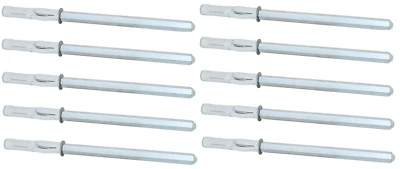 10 Staffe per mensole Invisibile Regal Supporto Scaffale Piano 10x100 - Immagine 1 di 4