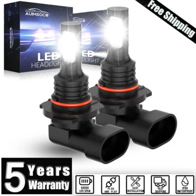 Kit de bombillas de faros LED 9005/HB3 haz alto para Acura TSX 2009-2014 12000LM 8000K Foto 1 de 4