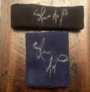 CADEMA Y PULSERA USADA JUEGO FIRMADA POR SHAWN KEMP CAVALIERS SONICS ALL STAR AUTO - Imagen 1 de 2