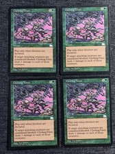 4x Choking Vines | LP | Weatherlight | Magic the Gathering MTG