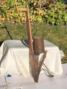 Vintage Antique 33" Early 1900's American Standard Corn Seed Planter Seeder #### - Picture 1 of 11