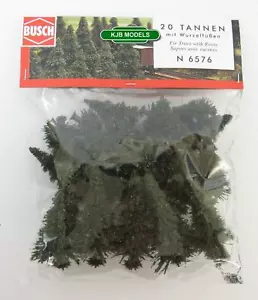 NUEVO EN CAJA BUSCH 6576 CALIBRE N 20 PINOS CON RAÍCES / BASES (30mm - 60mm Alto) - Imagen 1 de 2
