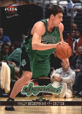 2006-07 Ultra Boston Celtics Basketball Card #10 Wally Szczerbiak