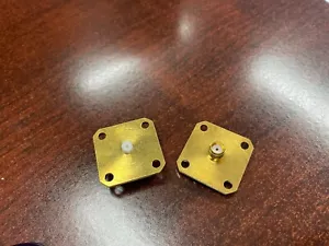 **100pz Solectek Corp 130420 SMA connettore femmina montaggio a pannello flangia grande oro - Foto 1 di 5
