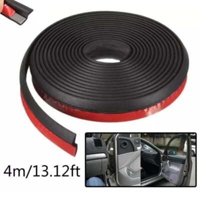 Tira protectora de sello de goma para moldura de ventana de puerta de coche con forma de Z de 13 pies Foto 1 de 4