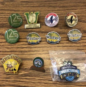 Whiting Indiana Lapel Pin Lot of 11 - Picture 1 of 3