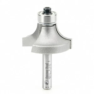 49512 Carbide Tipped Corner Round 3/8 Radius x 1-1/4 Dia x 5/8 x 1/4" Shank - Picture 1 of 1