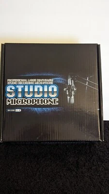 Innogear Professional Large Diaphragm Studio Condenser Recording Microphone NEW - Image 1 of 4