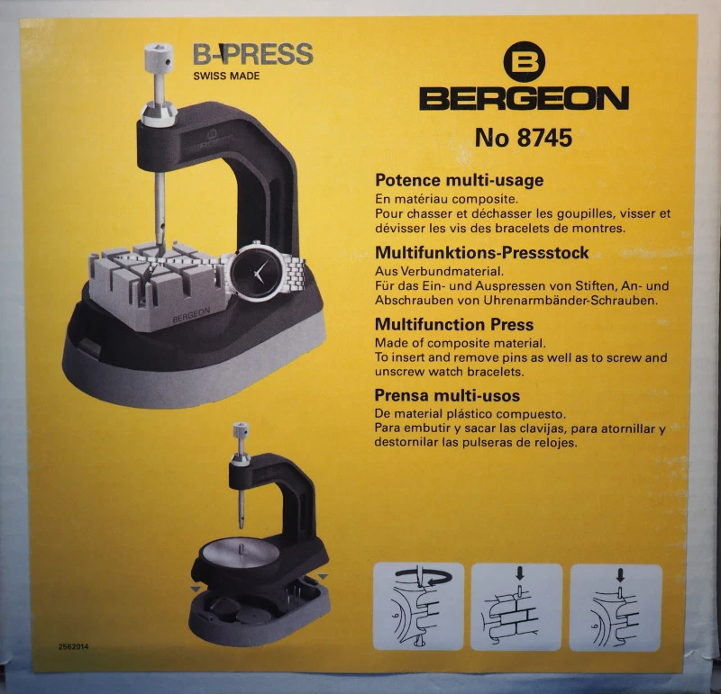 Prensa multiusos Bergeon Foto 1 de 1