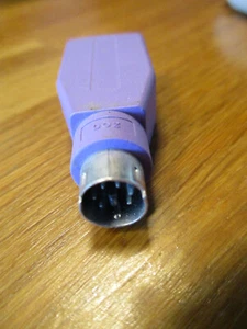 I59 PS2 auf USB Adapter – Tastatur & Maus Konverter, PS2 Stecker zu USB Buchse - Afbeelding 1 van 2
