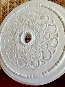 Stucco - liebliche Jugendstil Stuckrosette 100-306 Rosette 32,5 cm aus Stuck - Bild 1 von 6