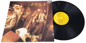 ABBA "ABBA" June 1975 YELLOW LABELS Aust 1st.Press Excellent+++ Vinyl LP - Picture 1 of 8