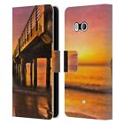Celebrate Life Gallery Beaches 2 Leather Book Wallet Case For Htc Phones 1