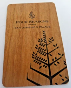 THE WHITE LOTUS Sicily TAORMINA FOUR SEASONS DOOR KEY CARD 100% ORIGINAL - Bild 1 von 7