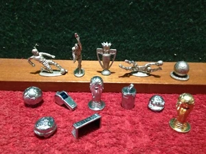 All Monopoly Football Versions Spare / Replacement Pewter Playing Pieces Tokens - Picture 1 of 16