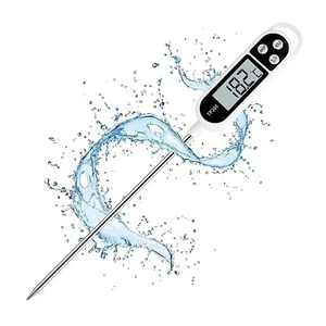 Stainless Steel Probe Type Household Food Thermometer Pen Type Milk Temperature - Picture 1 of 12