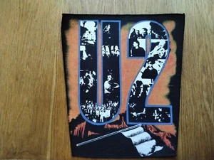 U 2 BACKPATCH Original 90er Vintage Rückenaufnäher 35x31x24 Alternative Rock - Bild 1 von 3
