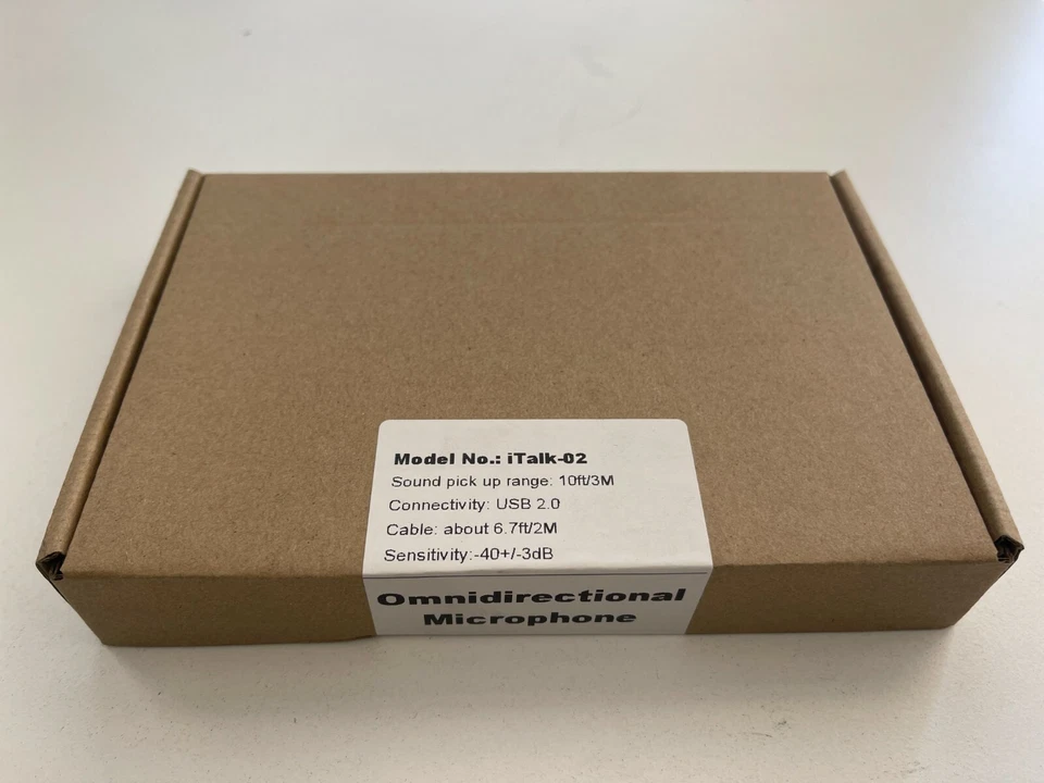 Italk-02/UM01/UM02 Mic Conference - OMNIDIRECTIONAL MICROPHONE - Image 1 of 1