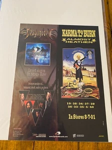 2001 Dragonlord & Karma To Burn Debut Albums ad - Picture 1 of 1
