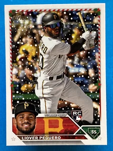 2023 Topps Holiday Liver Peguero #H89 - Bild 1 von 2