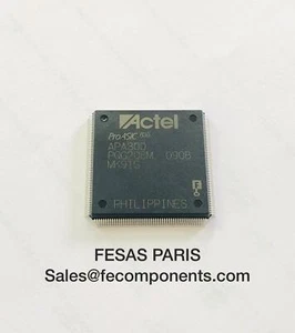 ACTEL APA300-PQG208M FPGA, 300000 GATES, 180MHz, PQFP208 - Picture 1 of 2