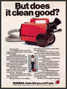 Eureka 1980s Print Advertisement Ad 1983 Mighty Mite Vacuum - Picture 1 of 1