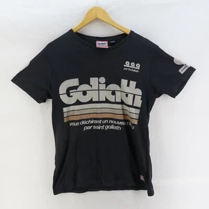 St. Goliath T Shirt Mens Adult Size Small Black Short Sleeve Casual - Picture 1 of 11