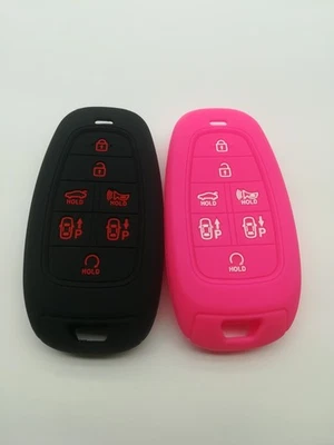 2*Fob Key Cover for 2018 2019 2020 2021 2022 2023 2024 2025 HYUNDAI NEXO SONATA - Image 1 of 4