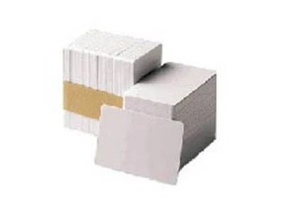 104523-111 Zebra Premier PVC Card, 30 mil (5 packs x 100) - Immagine 1 di 2