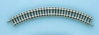 TomyTec 1112 N Scale Mini Curved Track C140 - Fine Track -- 5-1/2" 140mm Radius - Image 1 of 1