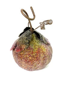 Mark Roberts gezuckertes Obst Ornament Kürbis Weihnachten 7" L x 7" B - Bild 1 von 6