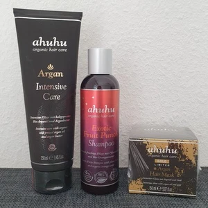 Ahuhu - Argan / Argan Gold / Exotic Fruit Punch Haarpflege Set - Bild 1 von 3