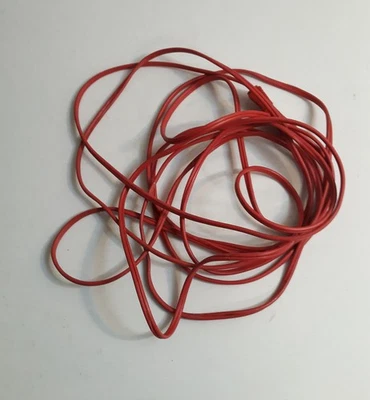 Vintage  20 Foot Red Extension cord  Christmas tree Lights  Indoor Use - Image 1 of 4