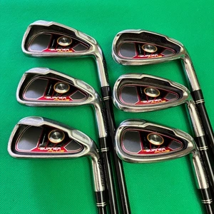 TaylorMade BURNER Plus Iron Set 6pcs 5-Pw 6pcs Flex R Regular Reax Golf Clubs - Picture 1 of 12