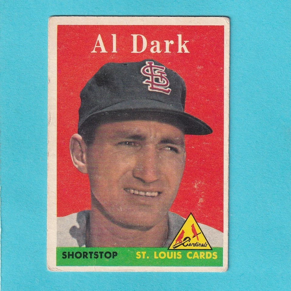 1958 Topps Baseball (#4-250) - Elige una tarjeta, estado P-EX Foto 1 de 1