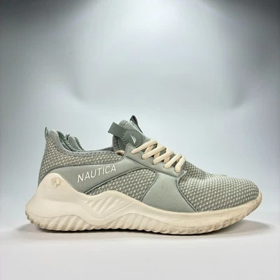 Nautica Gray Fashion Sneakers Lace-Up Shoes Casual Lightweight Women’s Size 8.5 - Image 1 of 4
