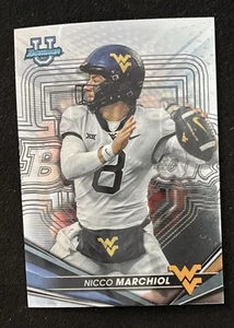 Nicco Marchiol - 2022 Bowman University Chrome #6 RC West Virginia WVU H211 - Picture 1 of 2