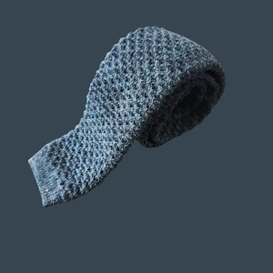 Corbata tejida de lana Lyons Chamersburg para hombre 55,25" gris - Imagen 1 de 5
