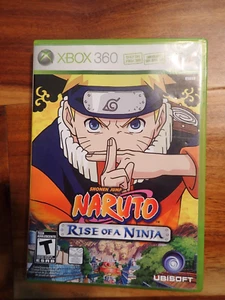 Naruto Rise of Ninja | Microsoft XBox 360 | Case and manual *ONLY* - Picture 1 of 3